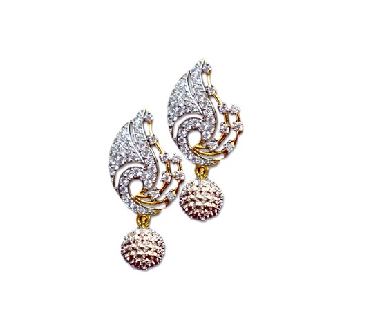 Drop with white stone