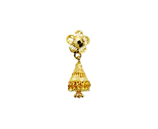 Jhumkas with umbrella model and beads