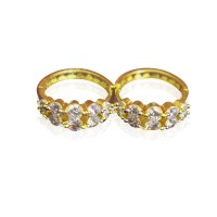 Loop with White Diamond stone