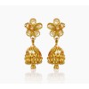 Jhumkas with Gold beads and umbrella model