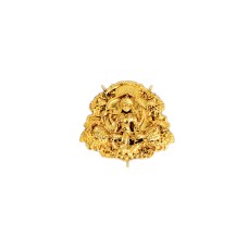 GOLD PLATED WITH PLAIN LAXSHMI DESIGN DOLLAR
