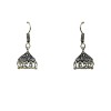 Oxidised classic casual small jhumkas 