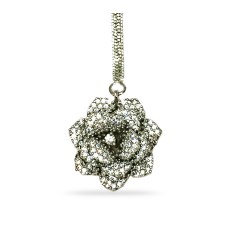 Maang Tikka With Silver Flower 