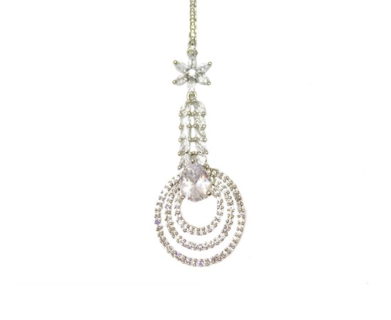 Maang Tikka With Diamond Stone