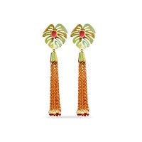 Drop with Red Stone Chain model