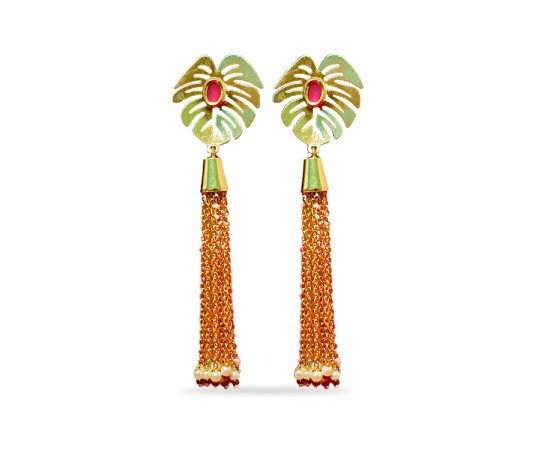 Drop with Red Stone Chain model