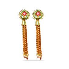 Drop with chain model and pearls