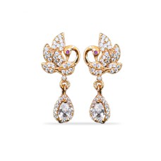 Drop with peacock model