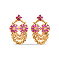 Drop with Ruby stone