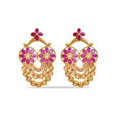 Drop with Ruby stone