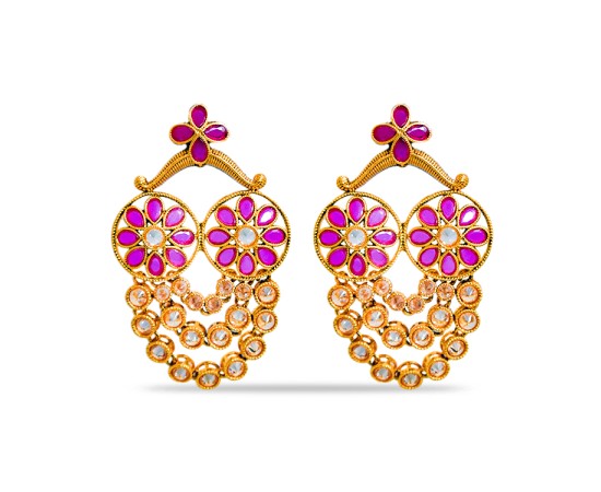 Drop with Ruby stone