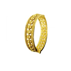 Gold Plated Gold Round bangles